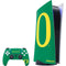 University of Oregon Yellow O on Green PS5 Digital Edition Bundle Skin